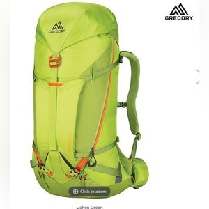 Like new womens Alpinisto Gregory pack backpack 50L
